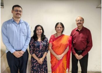 Dr. Gyanshankar Mishra, Dr. Jasmin Mulani, Dr. Radha Munje, and Dr. Rupak Singla