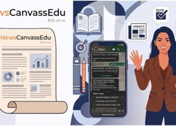 Aspiring law students preparing for CLAT can now access daily current affairs, high-yield General Knowledge concepts, and 24×7 doubt-solving directly on WhatsApp through RAYA, NewsCanvassEdu's new AI-powered study companion.