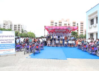 CSR: NTPC Kudgi Distributes 191 Assistive Devices Worth Rs 30 Lakh to 109 Divyangjans