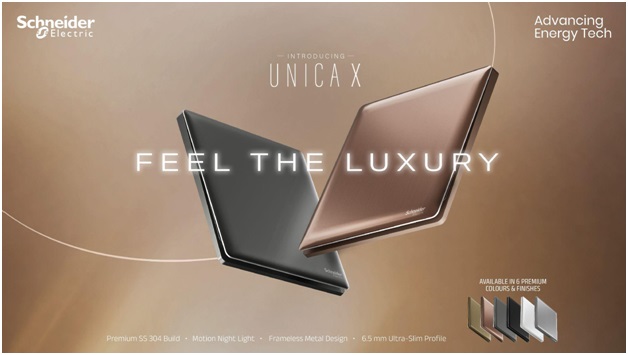 Schneider Electric Launches Unica X Premium Switch & Socket Range 1 India CSR