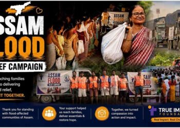 True Impact Foundation and Bharat Benevita Foundation Deliver Flood Relief to Over 12,000 People Across Assam
