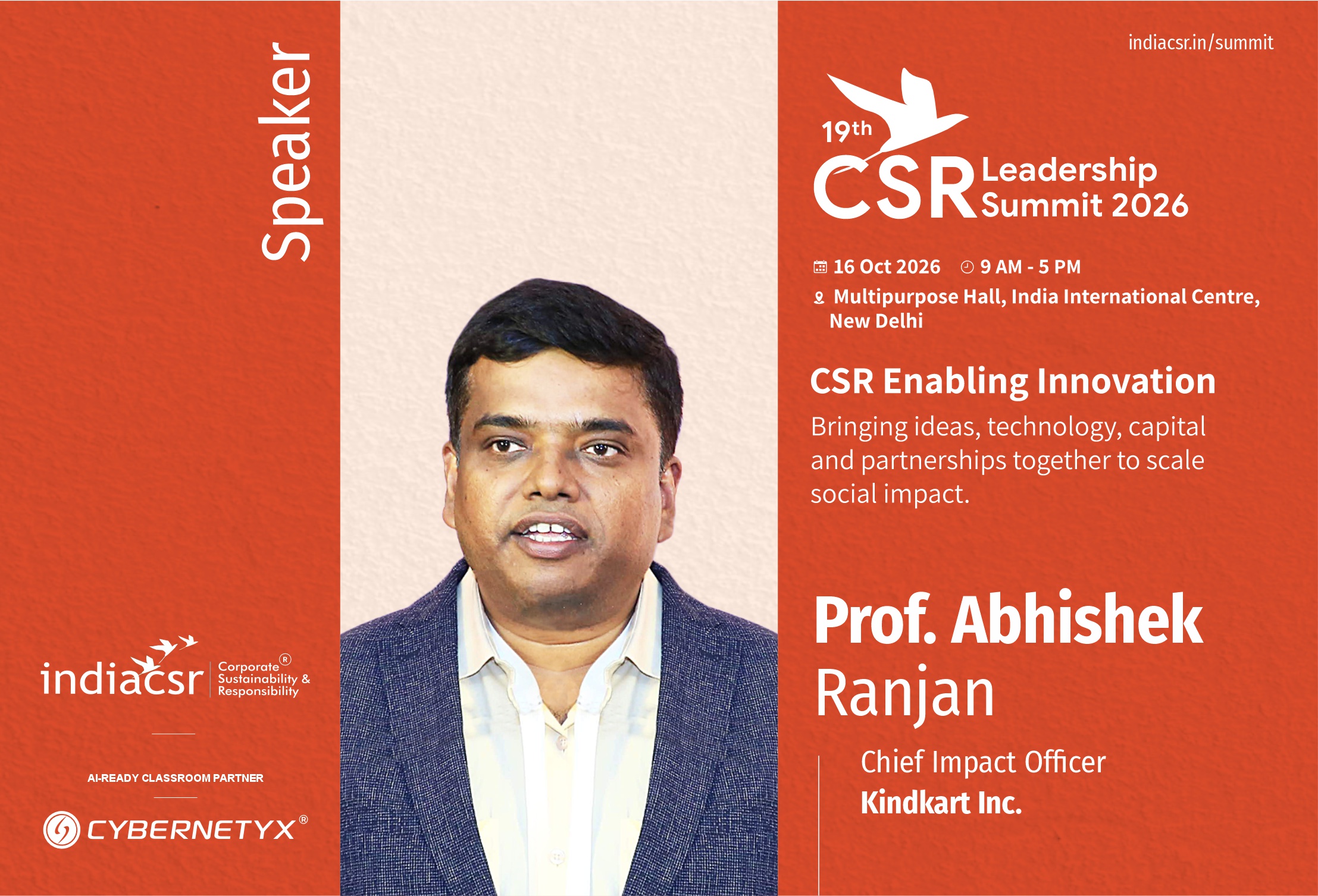 Abhishek Ranjan India CSR