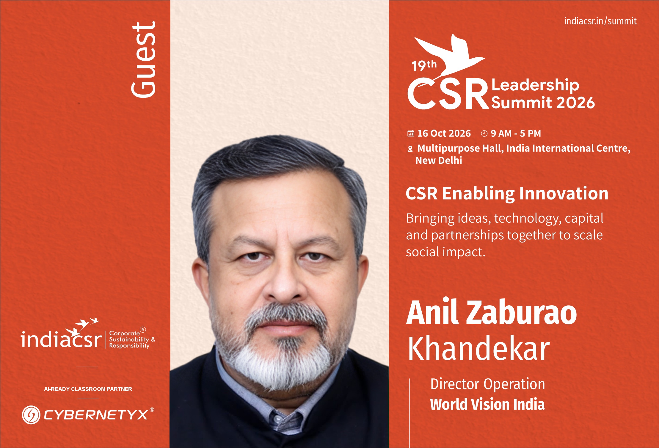 Anil slider India CSR®