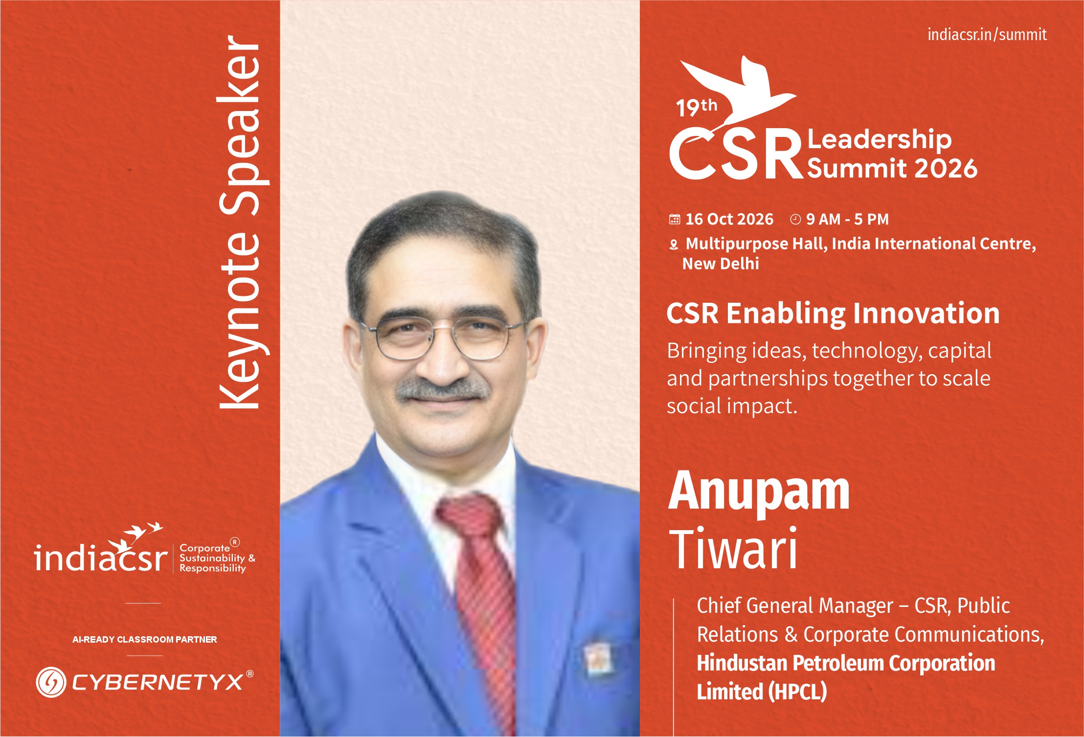Anupam Tiwari indiacsr India CSR®