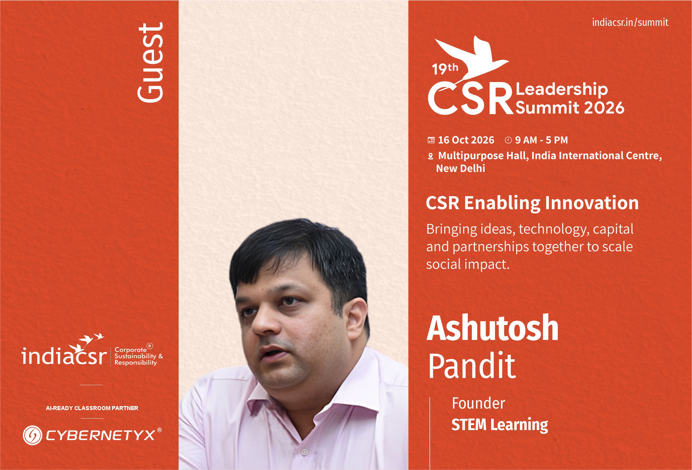 Ashutosh Pandit India CSR