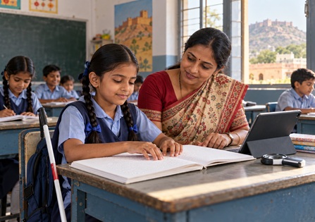 TBZ, Sightsavers India Partner to Support 95 Children with Visual Impairment in Alwar 1 India CSR®