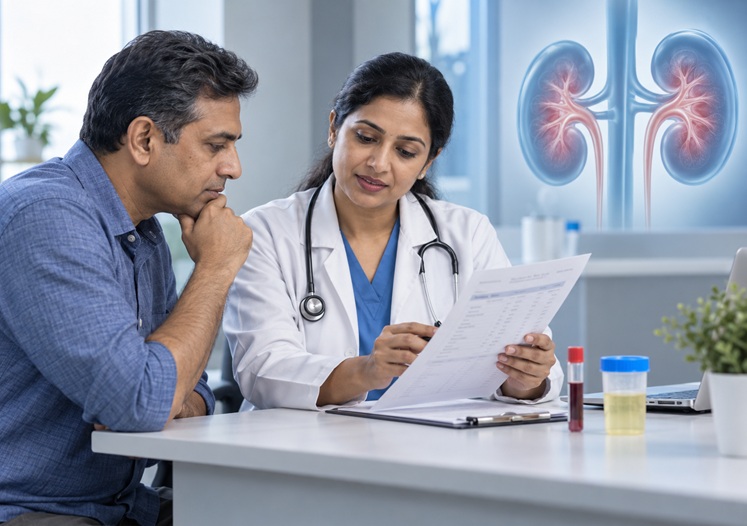Chronic Kidney Disease: Why Early Testing Can Protect Lives 1 Chronic Kidney Disease. AI Generated Image: India CSR