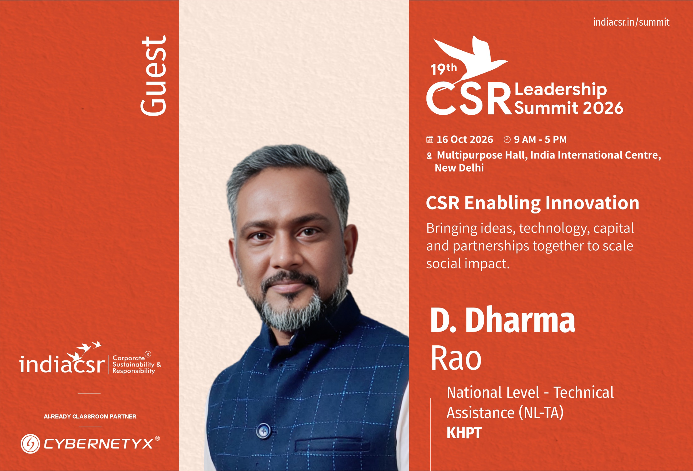D. Dharma Rao India CSR