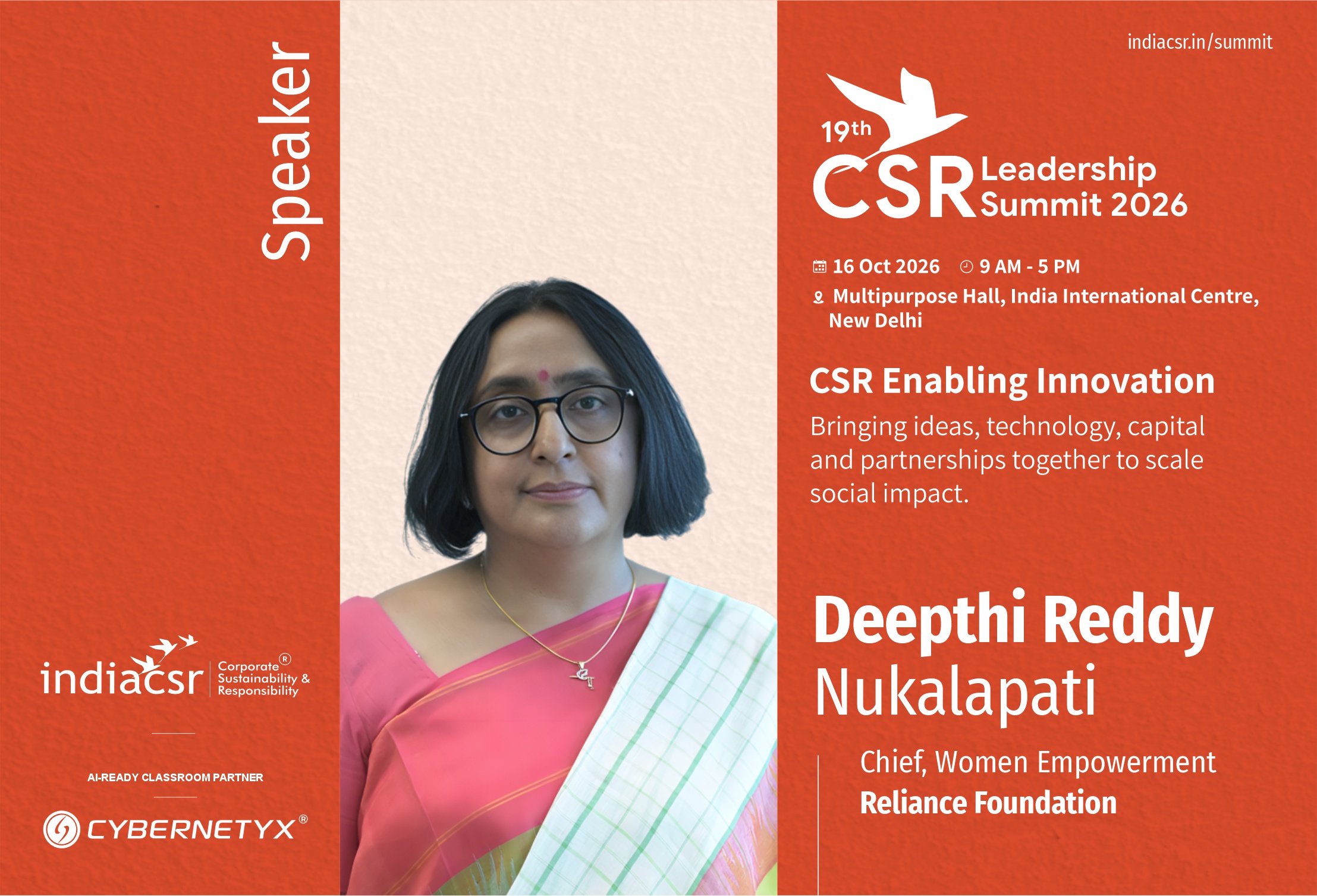 Deepthi Reddy N - indiacsr India CSR®