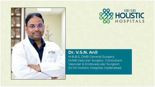 Leg Pain While Walking? It May Not Be Just Age — Understanding Peripheral Artery Disease (PAD) 1 Dr. V.S.N. Anil M.B.B.S., DNB (General Surgery), DrNB (Vascular Surgery) Consultant Vascular & Endovascular Surgeon Sri Sri Holistic Hospitals, Hyderabad