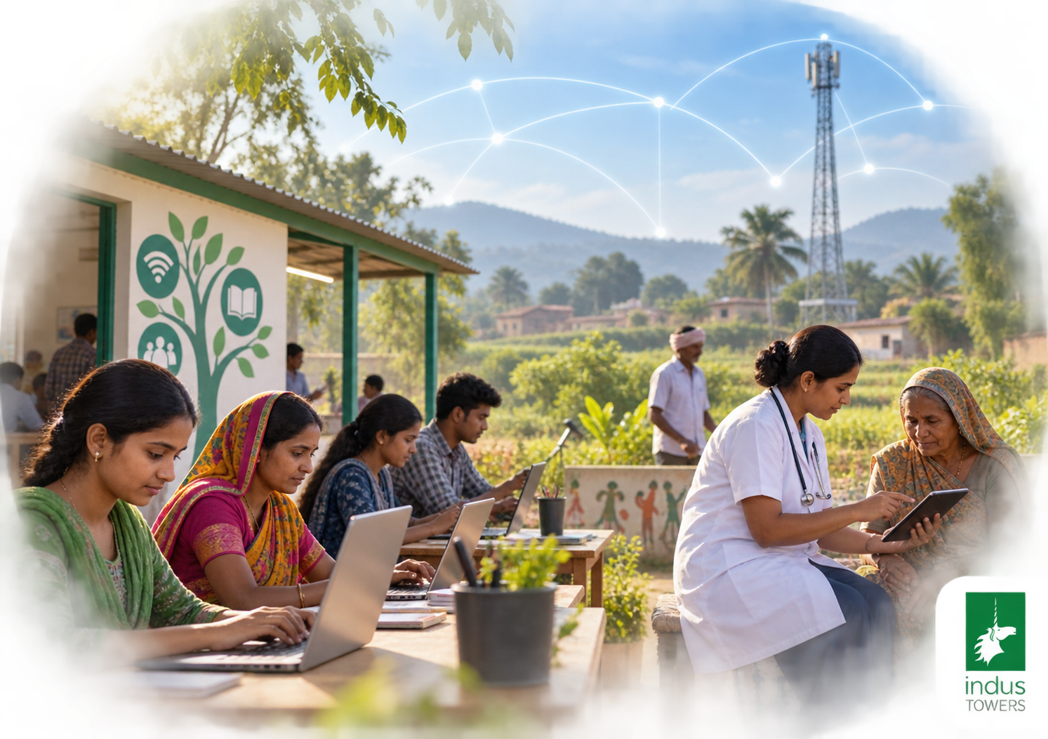 Indus Towers CSR Positively Impacts 33.88 Million Lives 1 India CSR