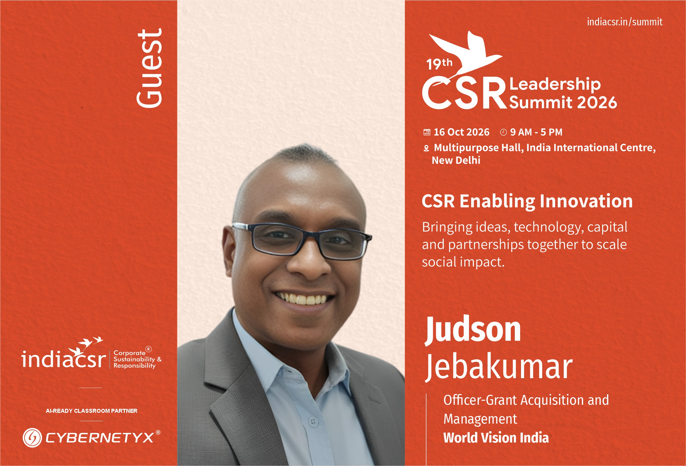Judson slider India CSR®