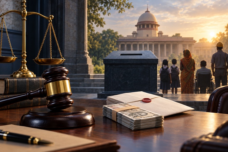 Retired Judge’s ₹1.1 Crore PM CARES Donation: Charity or Money Returned to the System? 1 Image Copyright: India CSR
