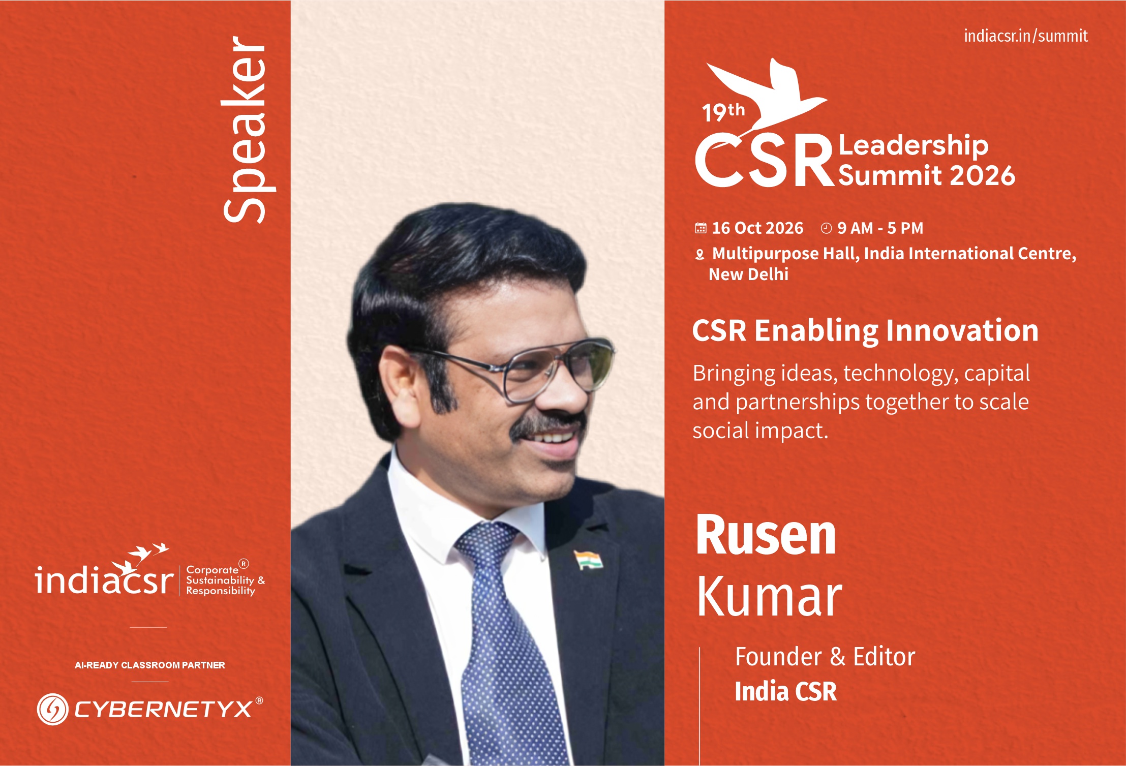 Rusen Kumar_indiacsr India CSR