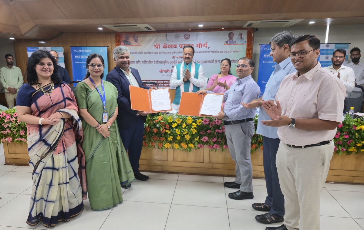 CSR: HCLFoundation, UP Government Extend Samuday Partnership to 2031 1 HCLFoundation