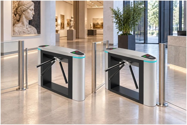 How Smart Swing Turnstiles Support Safer and More Accessible Workplaces 1 Smart Swing Turnstiles Support