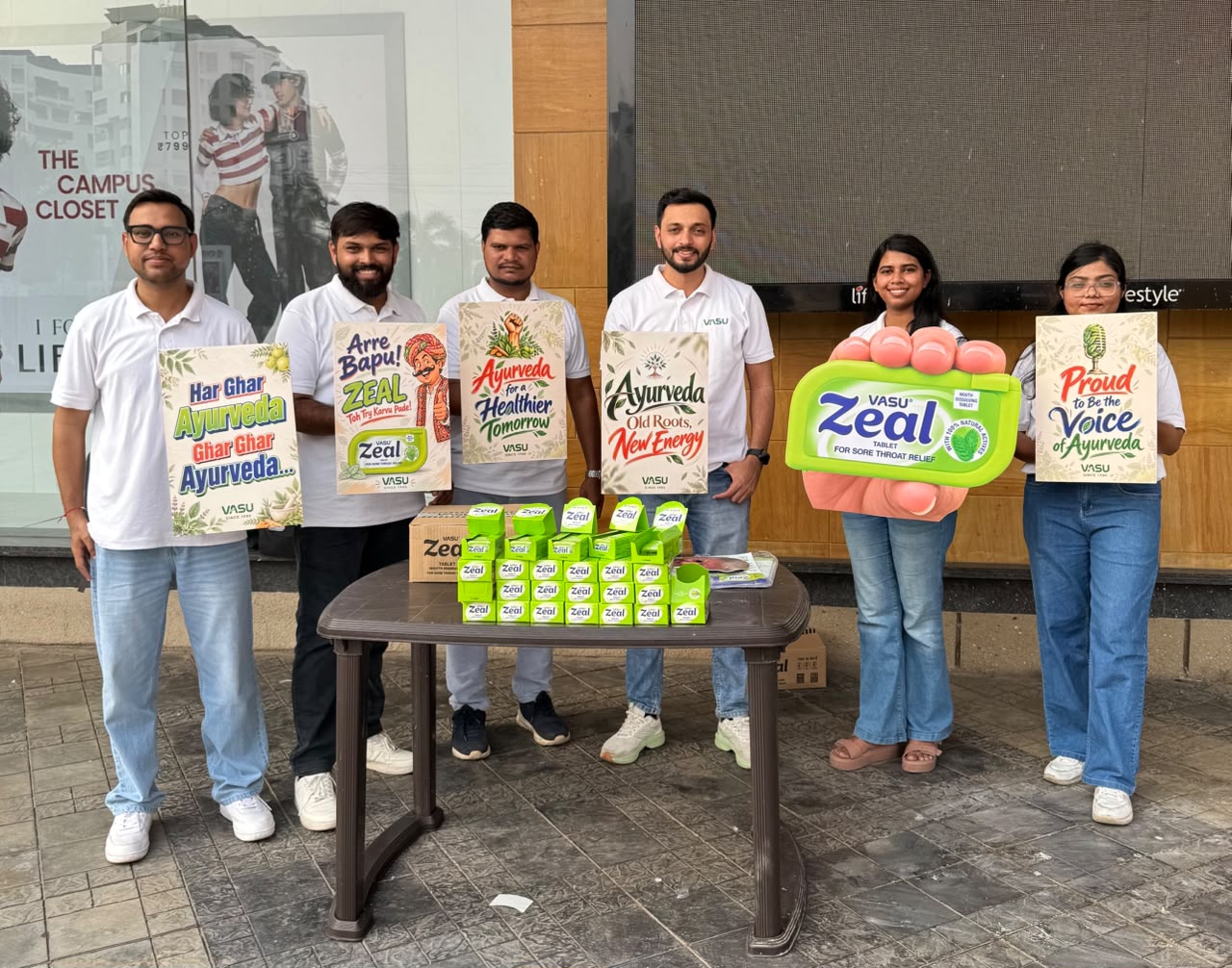 Vasu Healthcare Promotes Ayurveda Awareness With Zeal Tablets 1 India CSR®