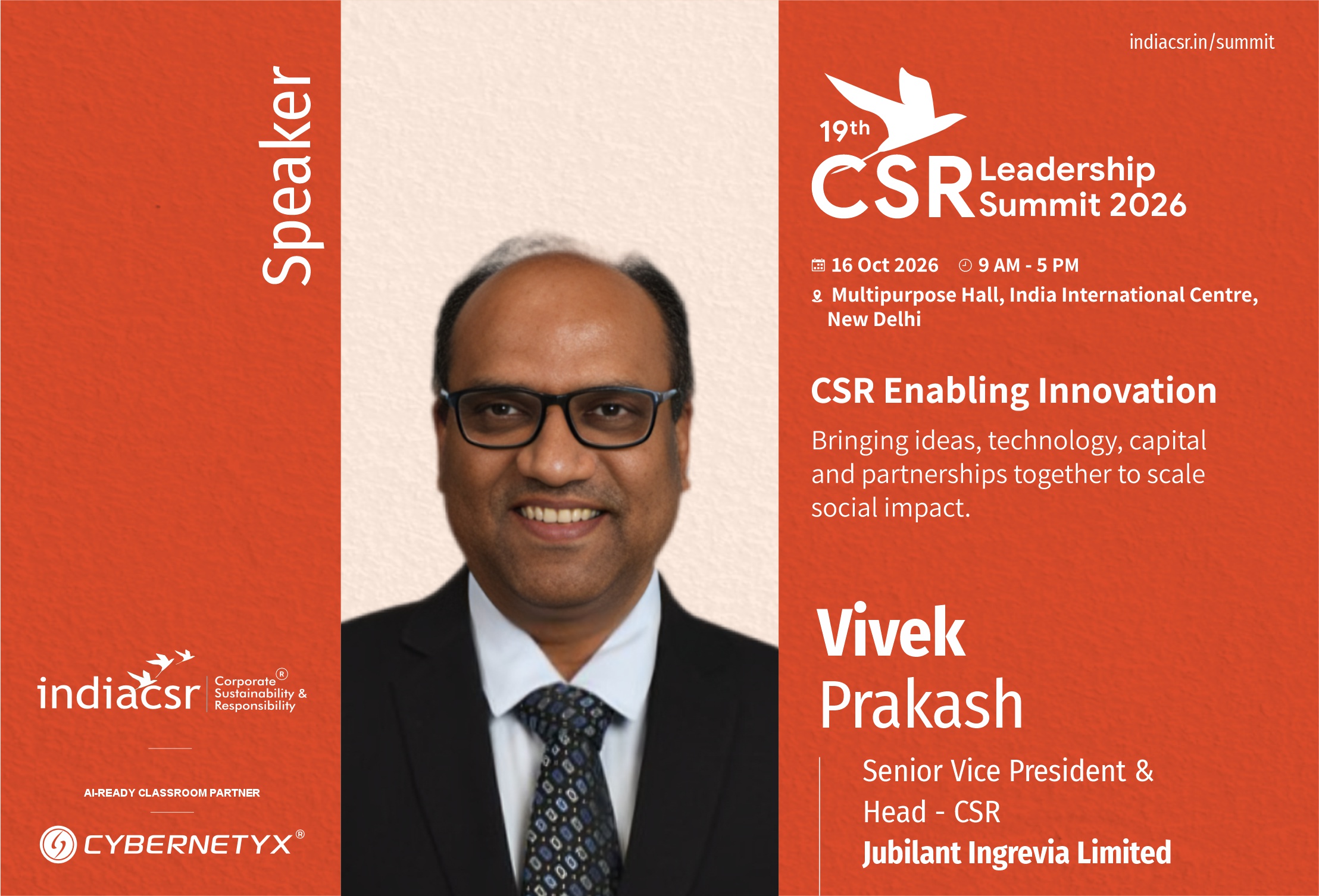 Vivek Prakash India CSR
