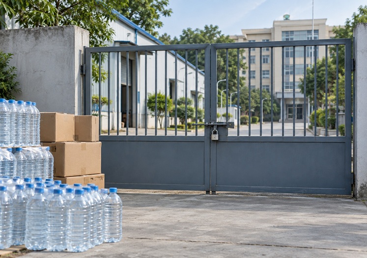 NGT Case: Shahdara SDM Says Alleged Water Bottling Plant Could Not Be Verified 1 Water Bottling Plant. AI Generated Image: India CSR