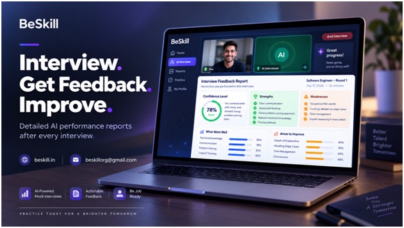 BeSkill.in Brings Hyper-Realistic AI Mock Interviews with Detailed Performance Feedback to Every Job Seeker for Just Rs 49 2 India CSR®