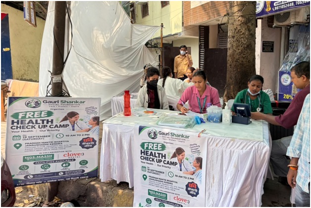 Gauri Shankar Social Foundation Holds Free Medical Camp in Delhi 1 India CSR