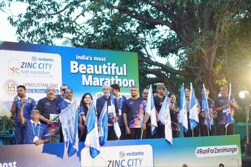 Hindustan Zinc’s 3rd Vedanta Zinc City Half Marathon a runaway success with over 9700 runners 6 India CSR