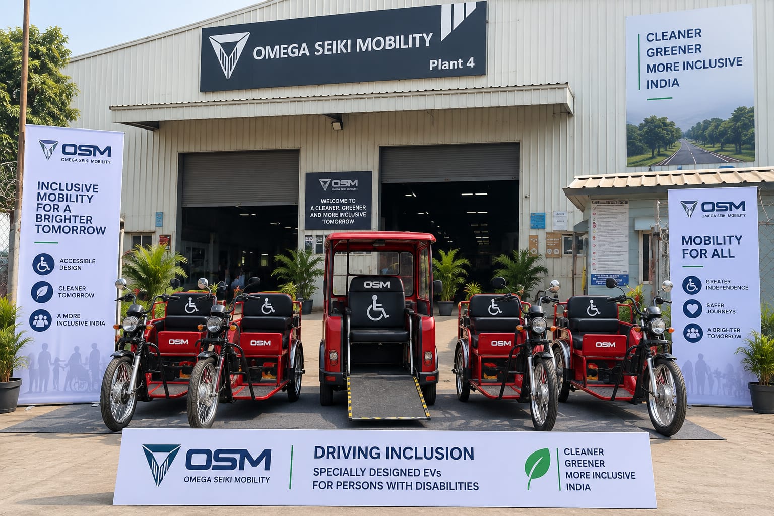 Omega Seiki Mobility Develops EV for Persons With Disabilities 1 India CSR