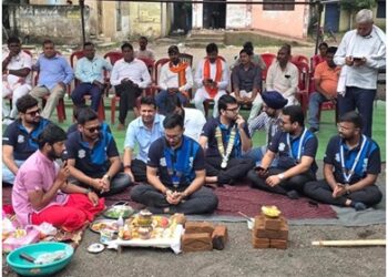 Education-focused infrastructure initiative aims to strengthen learning facilities for students at Sarora Government Middle and Higher Secondary School, Raipur