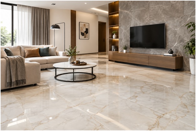 Top 5 Tile Brands for Living Room and Hall Design Inspiration - India CSR