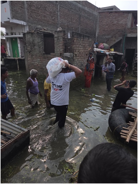True Hope Foundation Reaches Flood-Affected Families in Bihar’s Bhagalpur With Essential Relief 1 India CSR