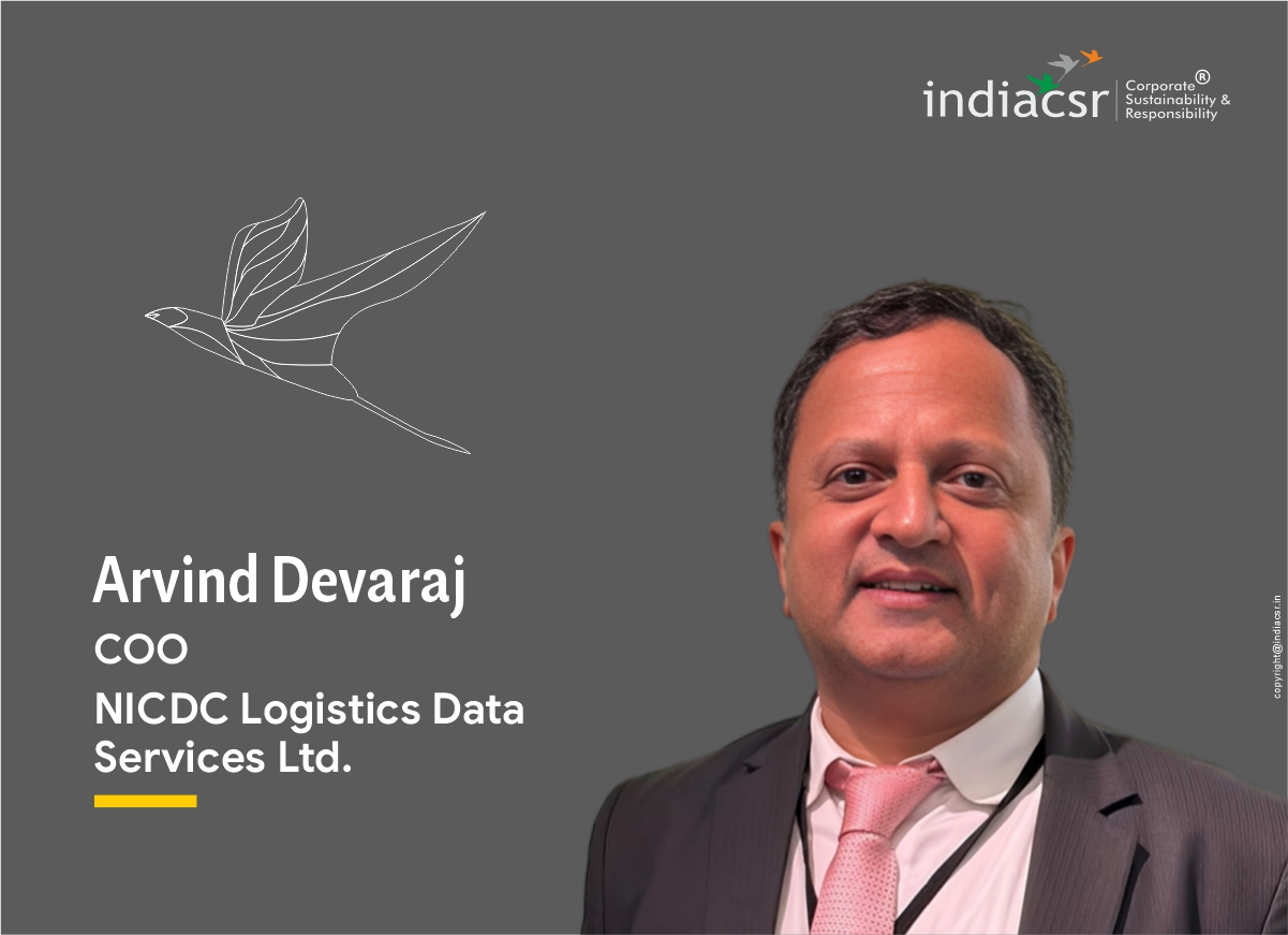 AI Needs Data Before It Needs Intelligence 1 Arvind Devaraj, COO NICDC Logistics Data Services Ltd. India CSR
