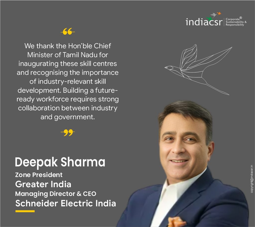 Schneider Electric India Foundation partners with Tamil Nadu Govt. to Empower Youth Across 70 ITIs 3 India CSR®