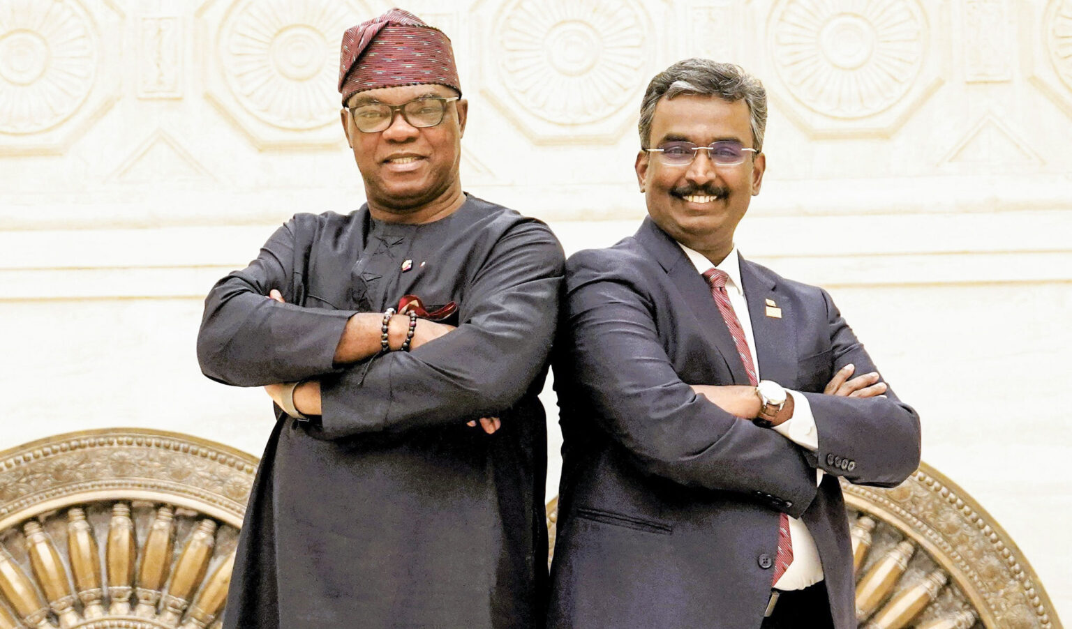 “Peace Is the Foundation That Allows All Other Progress to Take Root”: Rotary International 1 From L to R- Olayinka Hakeem Babalola, Rotary International President (2026-27) and M. Muruganandam (MMM), Vice President (2026-27)
