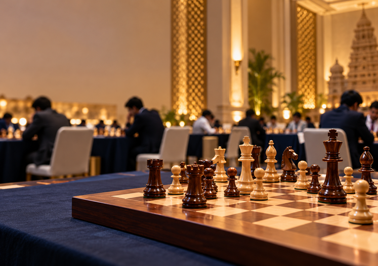 Chennai for International Chess Open
