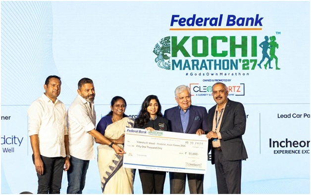 Federal Bank Kochi Marathon 2027 Announced, Vidarsha K. Vinod Honoured 2 India CSR®