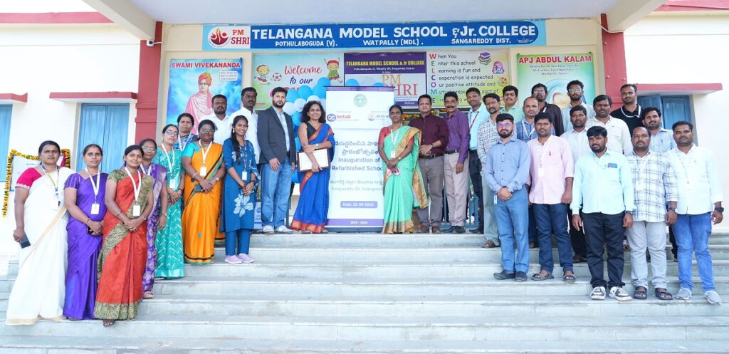 CSR: Kotak Mahindra Bank, United Way Upgrade 5 Schools for 2,200 Students 2 India CSR®