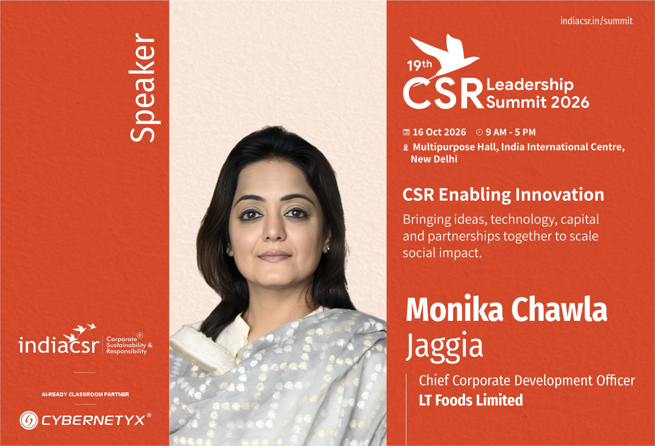Monika Chawla Jaggia India CSR®