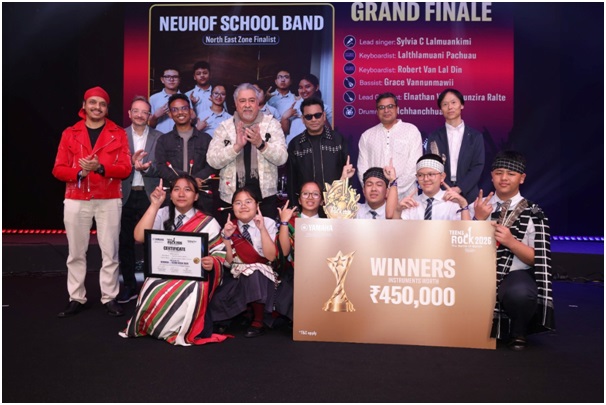 Neuhof School Band Wins Yamaha Teens Rock 2026 Grand Finale, Celebrating India's Young Music Talent 1 Neuhof School Band from Mizoram wins Yamaha Teens Rock 2026 Grand Finale, celebrating India's emerging young music talent.