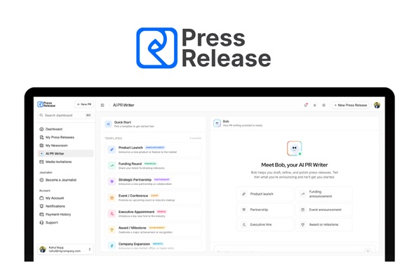 PressRelease Launches AI PR Writer to Simplify Press Release Creation for Businesses 1 India CSR®