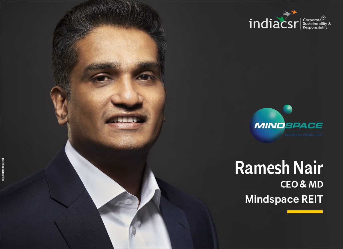 Ramesh Nair, CEO & MD, Mindspace REIT-@India CSR