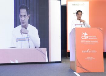 Ranjit Bajaj, Founder and Director of Minerva Academy Football Club at India CSR Summit