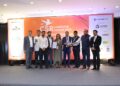 Monika Chawla Jaggia Receiving the Award. Image@IndiaCSR