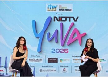 At NDTV YUVA 2026, young voices, bold questions and a changing India meet on one stage—with ITW Universe as presenting partner NDTV YUVA 2026 in Mumbai, under the theme “Young Voices, Bold Dialogues.”