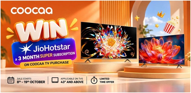 From Screen Time to Drive Time: Coocaa TV Launches Festive Campaign, Giving Customers a Chance to Win a Brand-New Car 1 India CSR®