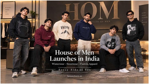 House of Men Launches in India with Winterwear, Streetwear and Customised Fashion 1 Founded by Kamal Sharma, the new Indian fashion label introduces graphic hoodies, sweatshirts, everyday essentials and multiple lifestyle collections, with a focus on personal expression and customised apparel.