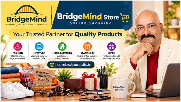 BridgeMind Store is more than a retail experiment. It is the newest chapter in Brijesh Chandra Srivastava’s journey from engineering and authorship to enterprise, united by curiosity.