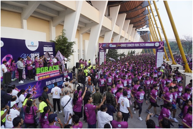 30,000 Participants Unite at the 9th Edition of Quambiant Grace Cancer Run 2 India CSR®